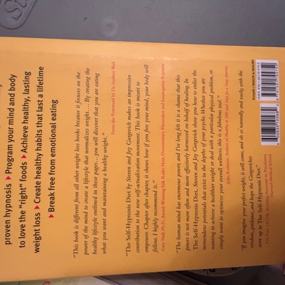 Source Unknown Other The Self Hypnosis Diet Hardcover Book Bnwt
